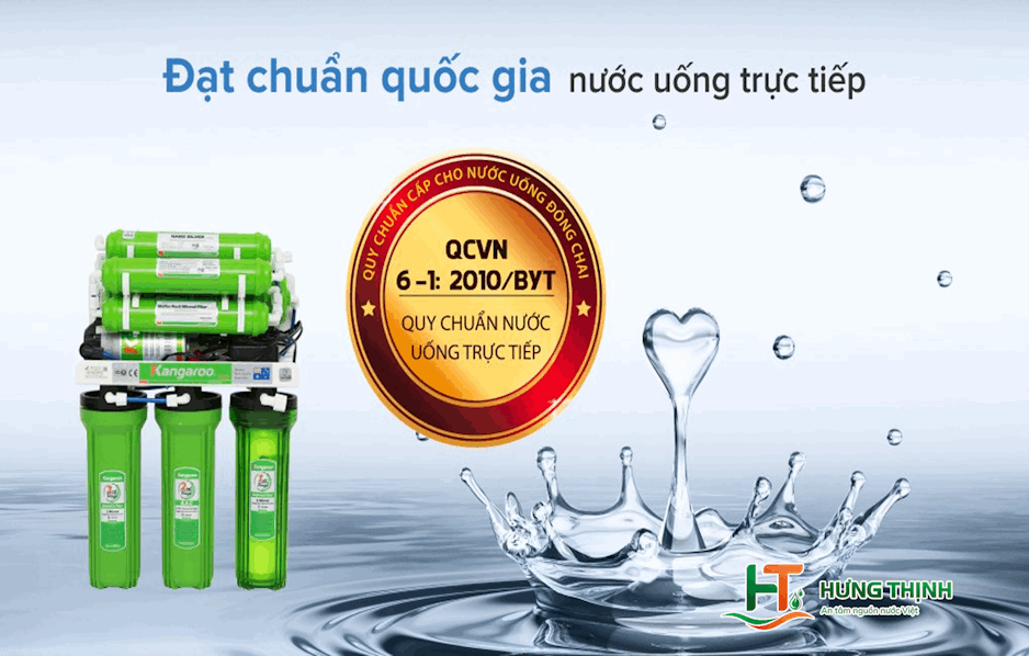 máy lọc nước kangaroo kg110a kv 